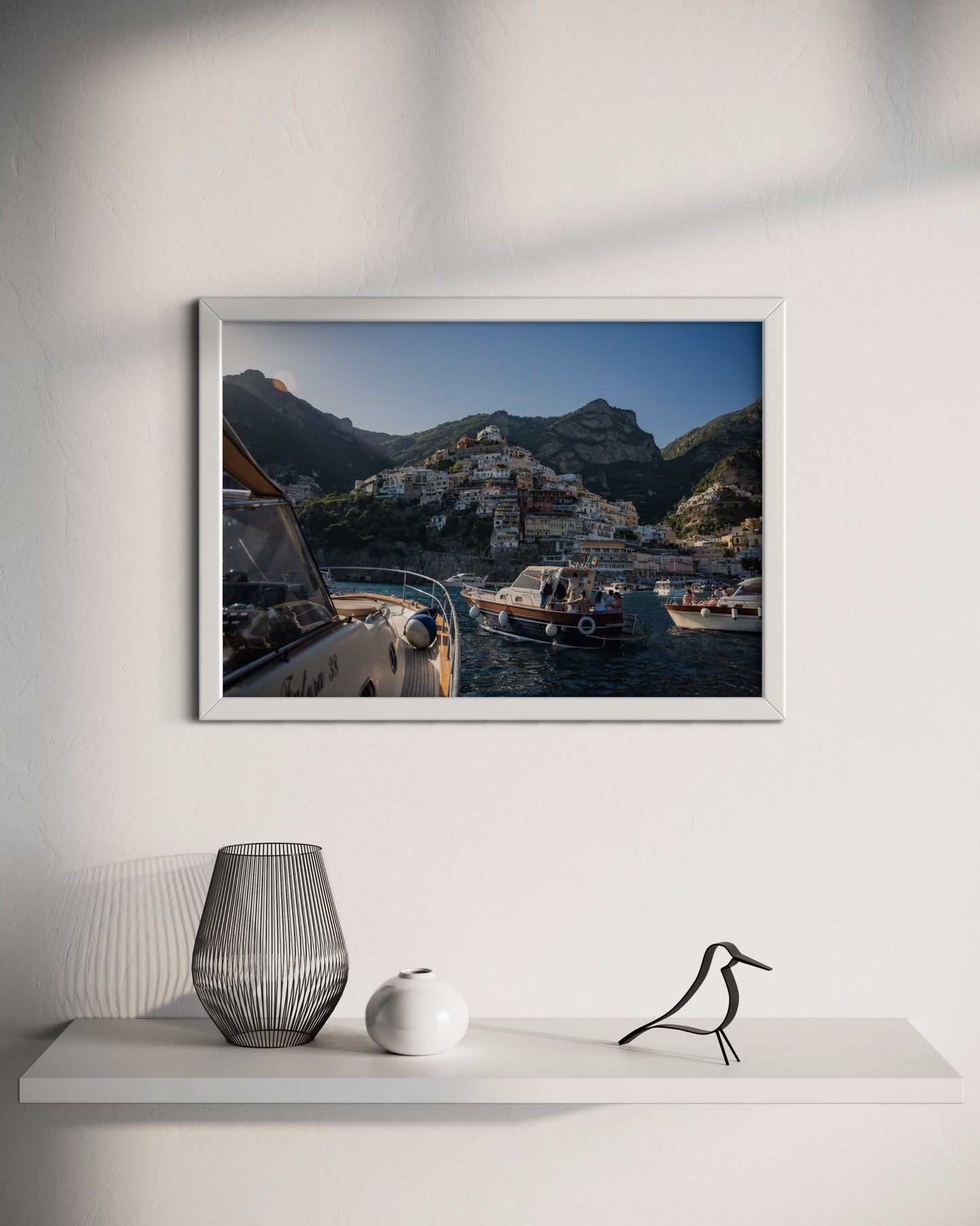 Positano Boat Jam Landscape