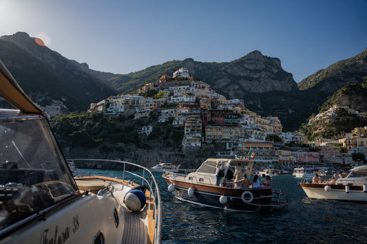 Positano Boat Jam Landscape